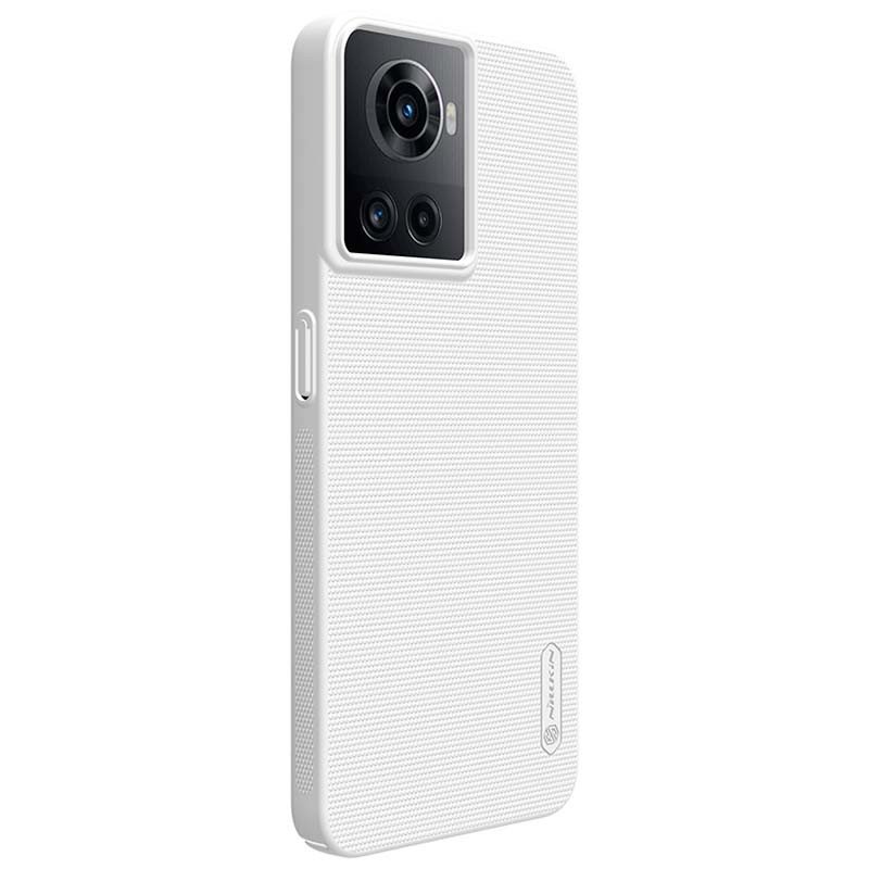 Coque en caoutchouc Frosted Nillkin pour Oneplus 10R 5G Blanc - Ítem1