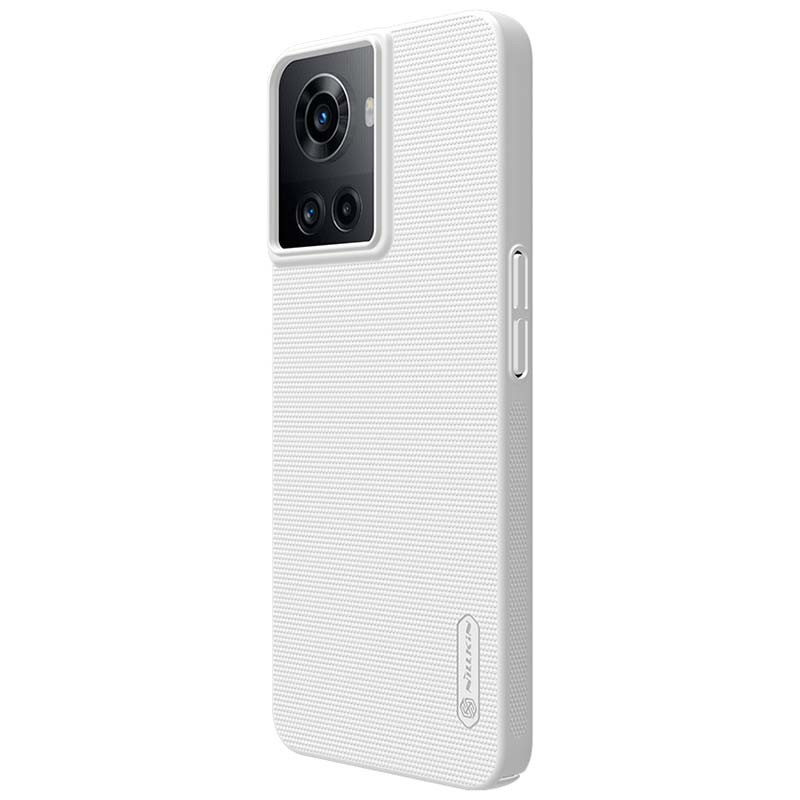 Coque en caoutchouc Frosted Nillkin pour Oneplus 10R 5G Blanc - Ítem2
