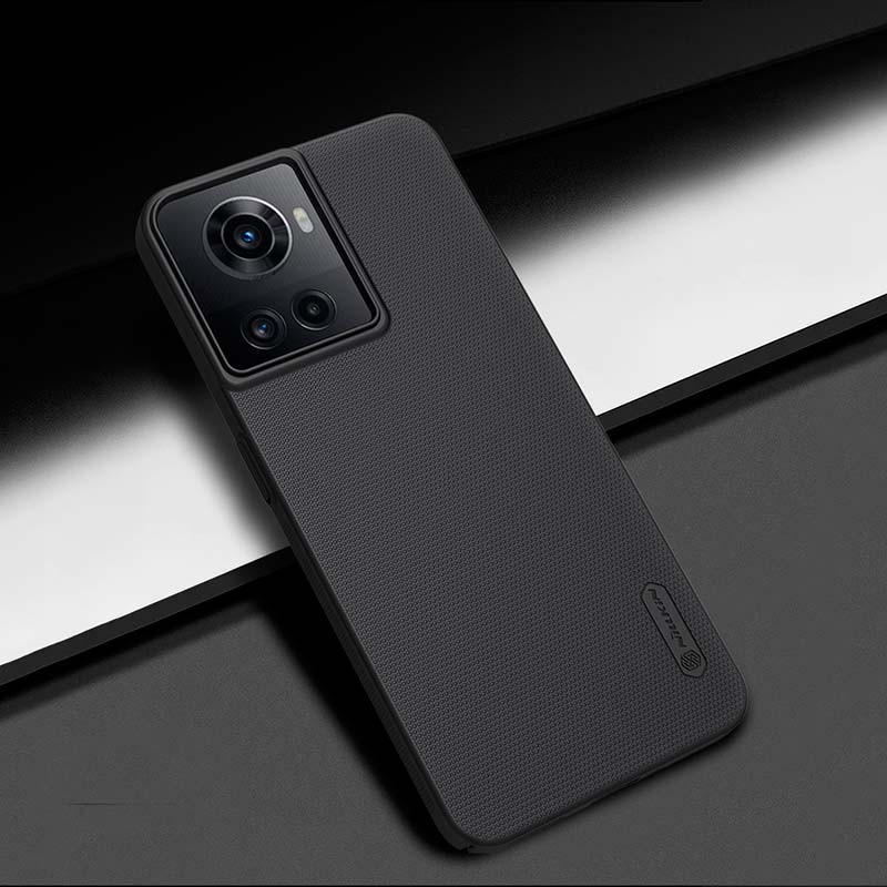 Coque en caoutchouc Frosted Nillkin pour Oneplus 10R 5G Noir - Ítem5
