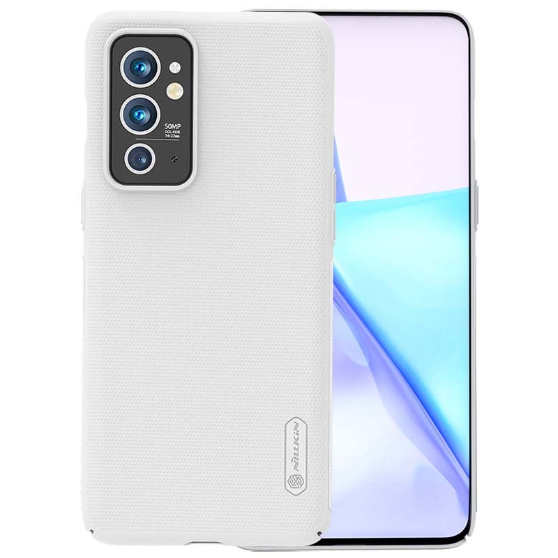 Funda de goma Frosted de Nillkin para Oneplus 9RT Blanco - Ítem