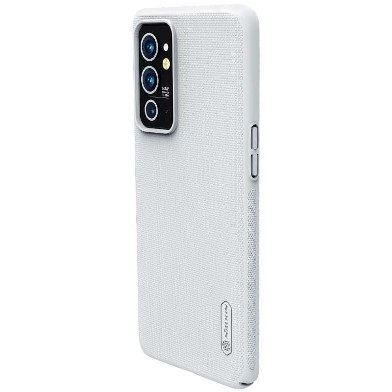 Funda de goma Frosted de Nillkin para Oneplus 9RT Blanco - Ítem3
