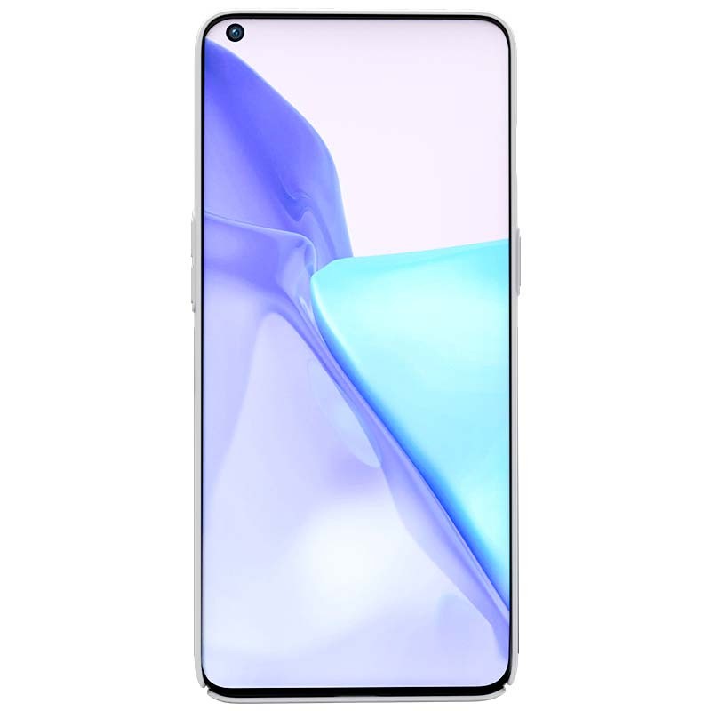 Funda de goma Frosted de Nillkin para Oneplus 9RT Blanco - Ítem4