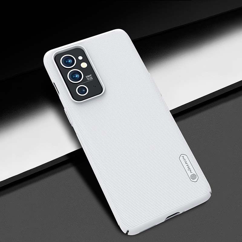 Funda de goma Frosted de Nillkin para Oneplus 9RT Blanco - Ítem5