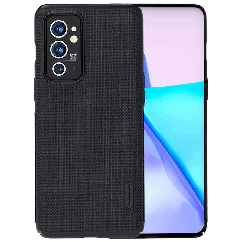 Coque en caoutchouc Frosted Nillkin pour Oneplus 9RT Noir - Ítem