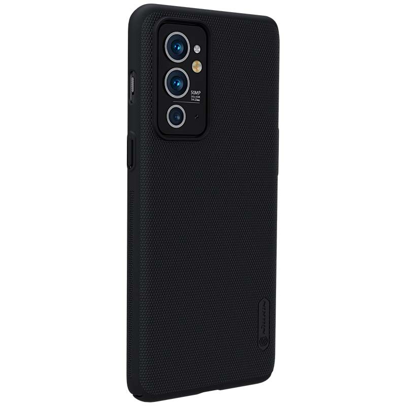 Coque en caoutchouc Frosted Nillkin pour Oneplus 9RT Noir - Ítem2