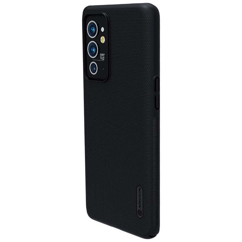 Capa de borracha Frosted de Nillkin para Oneplus 9RT Preto - Item3