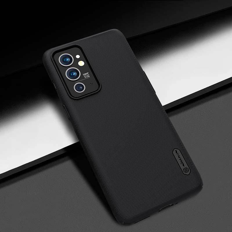 Coque en caoutchouc Frosted Nillkin pour Oneplus 9RT Noir - Ítem5