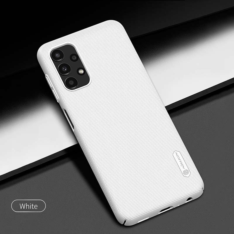 Coque en caoutchouc Frosted Nillkin pour Samsung Galaxy A13 Blanc - Ítem5