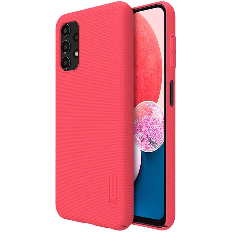 Funda de goma Frosted de Nillkin para Samsung Galaxy A13 Rojo - Ítem4