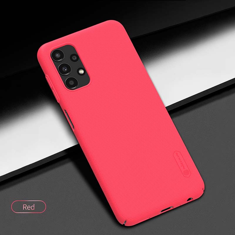 Funda de goma Frosted de Nillkin para Samsung Galaxy A13 Rojo - Ítem5