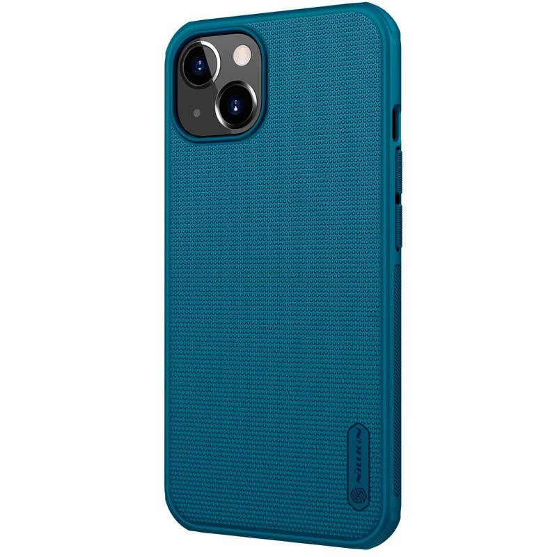 Funda de goma azul Magnetic Frosted de Nillkin para iPhone 13 - Ítem1