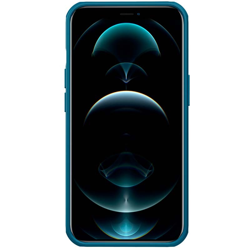 Funda de goma azul Magnetic Frosted de Nillkin para iPhone 13 - Ítem2