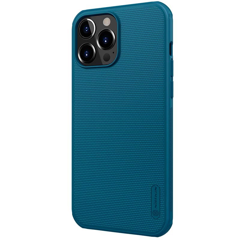 Nillkin Funda de goma Magnetic Frosted Pro iPhone 13 Pro Max Azul - Ítem1