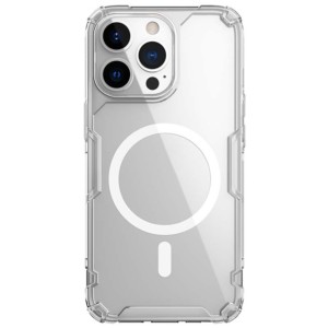 Funda de silicona transparente Magnetic Nature Pro de Nillkin para iPhone 13 Pro