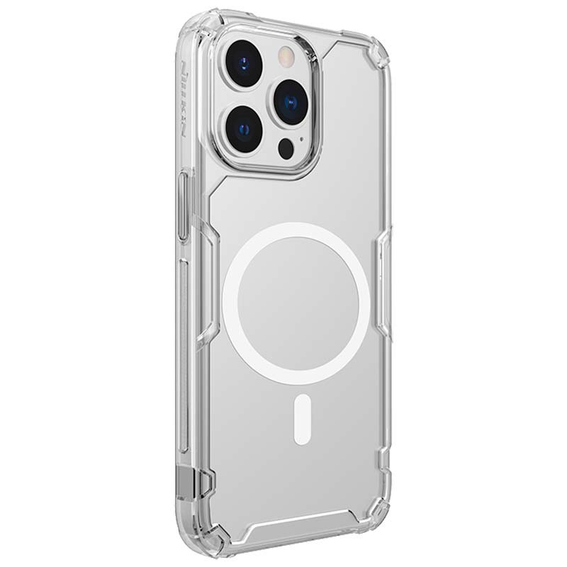 Funda de silicona transparente Magnetic Nature Pro de Nillkin para iPhone 13 Pro Max - Ítem1