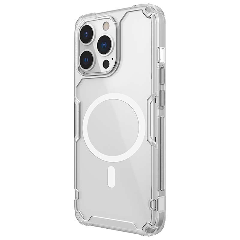 Funda de silicona transparente Magnetic Nature Pro de Nillkin para iPhone 13 Pro Max - Ítem2