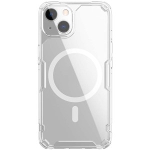 Coque en silicone transparent Magnetic Nature Pro de Nillkin pour iPhone 13