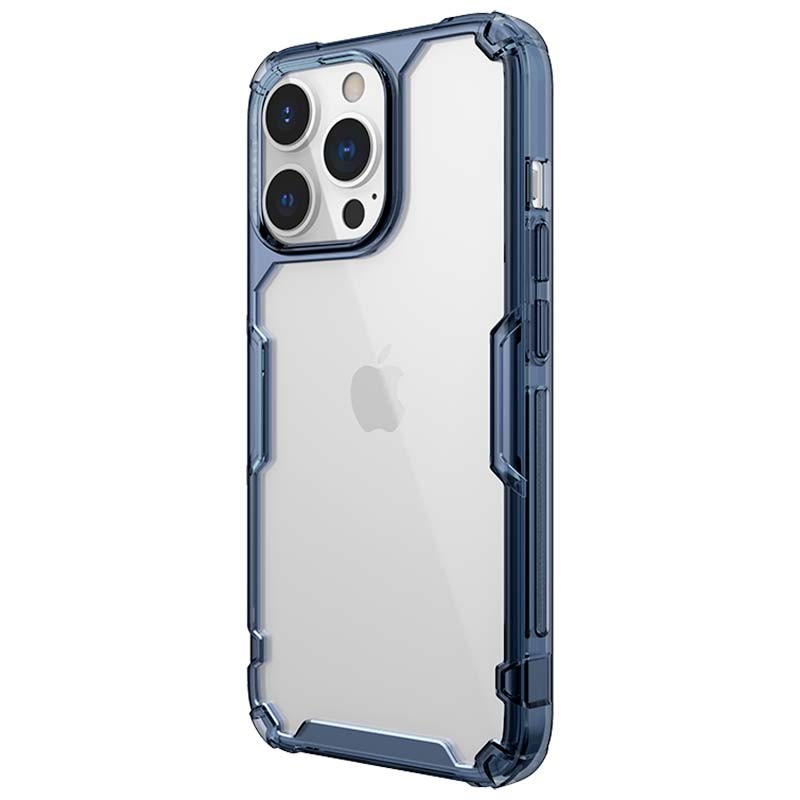 Coque en silicone bleu Nature Pro de Nillkin pour iPhone 13 Pro Max - Ítem2