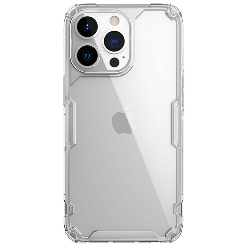 Funda de silicona transparente Nature Pro de Nillkin para iPhone 13 Pro - Ítem