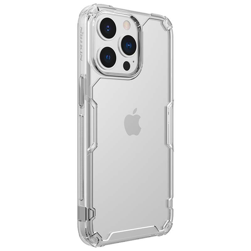 Funda de silicona transparente Nature Pro de Nillkin para iPhone 13 Pro - Ítem1