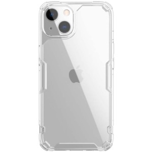 Capa de silicone transparente Nature Pro de Nillkin para iPhone 13