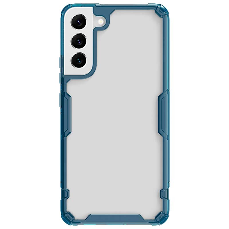 Funda de silicona azul Nature Pro de Nillkin para Samsung Galaxy S22+ - Ítem