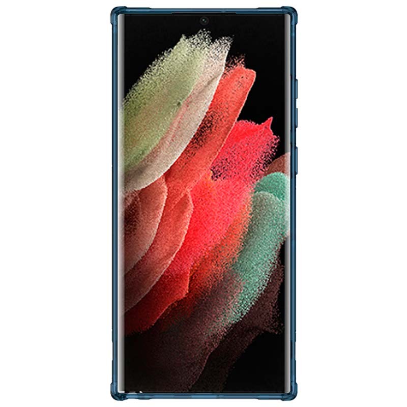 Coque en silicone bleu Nature Pro de Nillkin pour Samsung Galaxy S22 Ultra - Ítem3