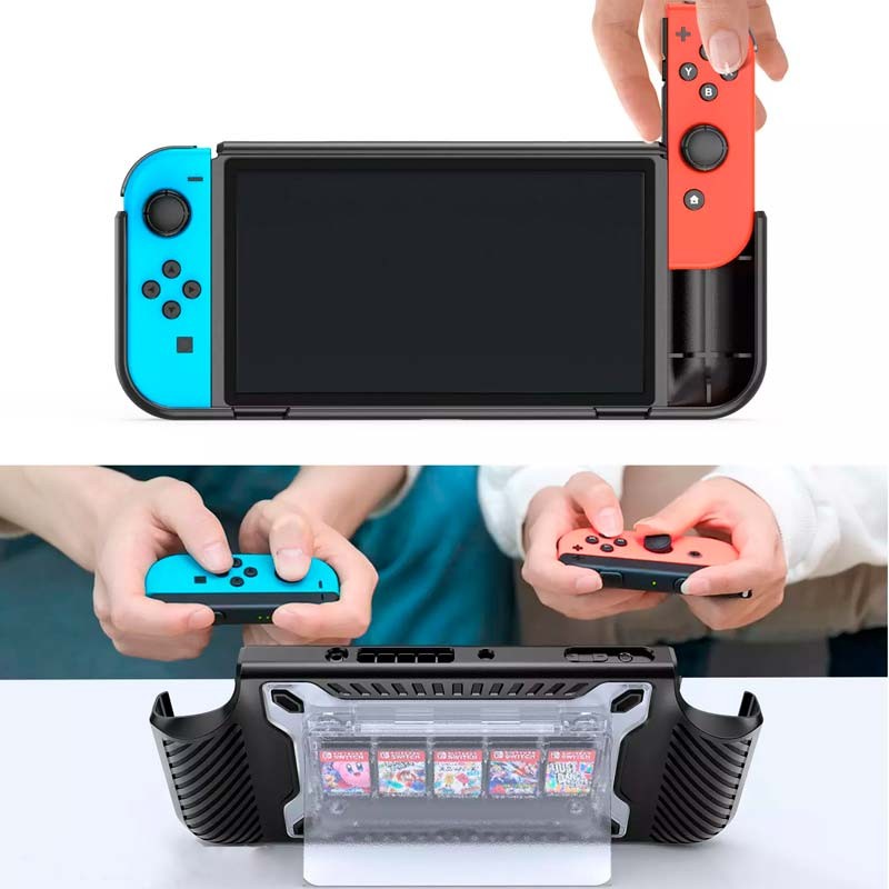 Coque pour ranger cartouches Nintendo Switch dans une boîte de jeu