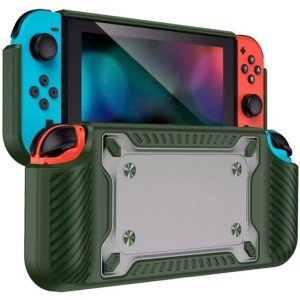 Funda para Nintendo Switch PowerGaming con Card Box Verde