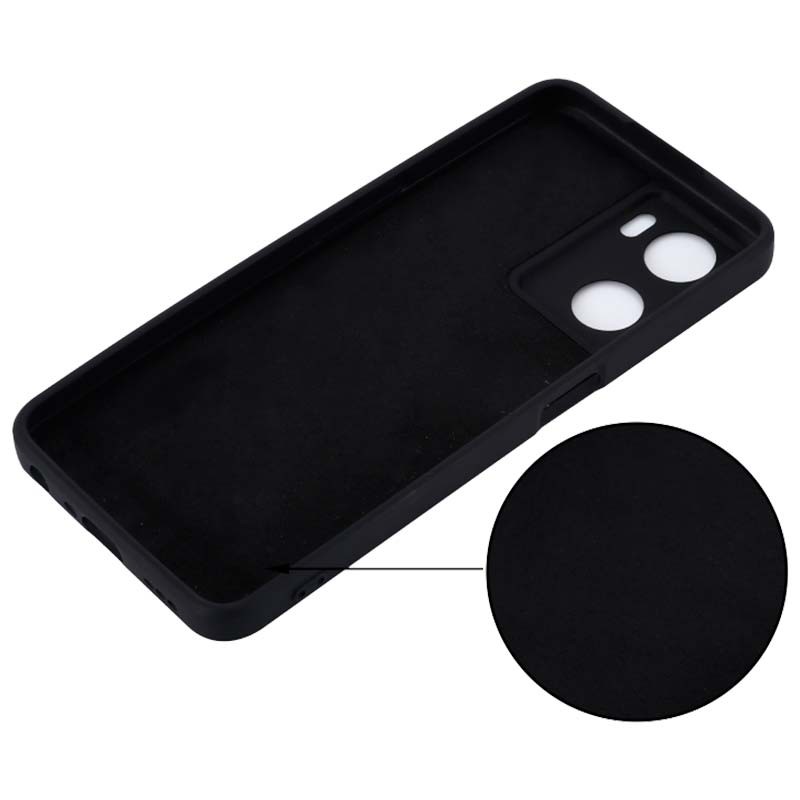 Capa Square Liquid Premium preta para Oneplus Nord N20 SE - Item2