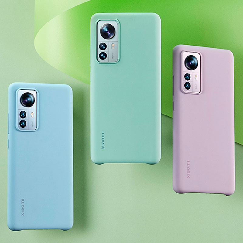 Coque en silicone Original Lilas pour Xiaomi 12X - Ítem2