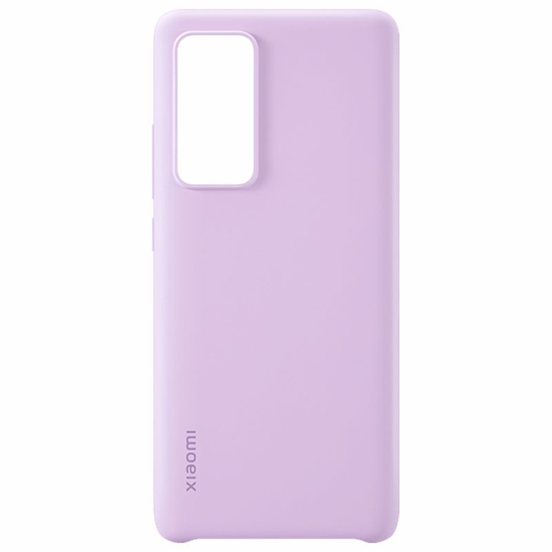 Compatible con Xiaomi 12 Funda Silicona Morada, Suave y Sedosa