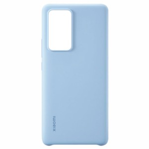 Coque en silicone Original bleu pour Xiaomi 12 Pro