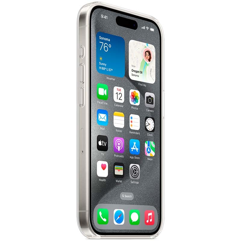 Coque Transparente avec MagSafe pour iPhone 15 Pro - Ítem4