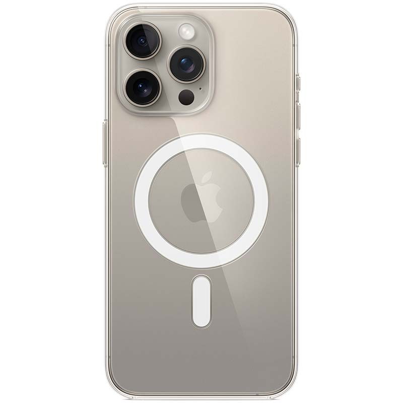 Capa Transparente com MagSafe para iPhone 15 Pro Max - Item