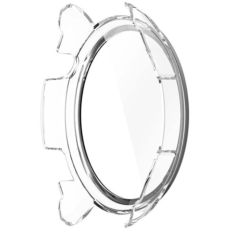 vista traseira da Capa PC transparente + Vidro Temperado Amazfit Balance