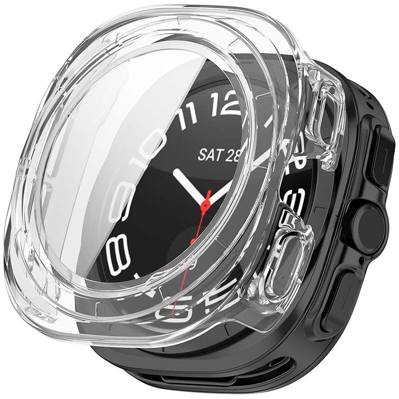 Coque PC transparent + Verre Trempé Samsung Galaxy Watch Ultra 47mm - Ítem