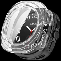 Funda PC transparente + Cristal Templado Samsung Galaxy Watch Ultra 47mm