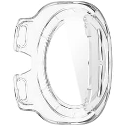 vista trasera de la Funda PC transparente + Cristal Templado Samsung Galaxy Watch Ultra 47mm
