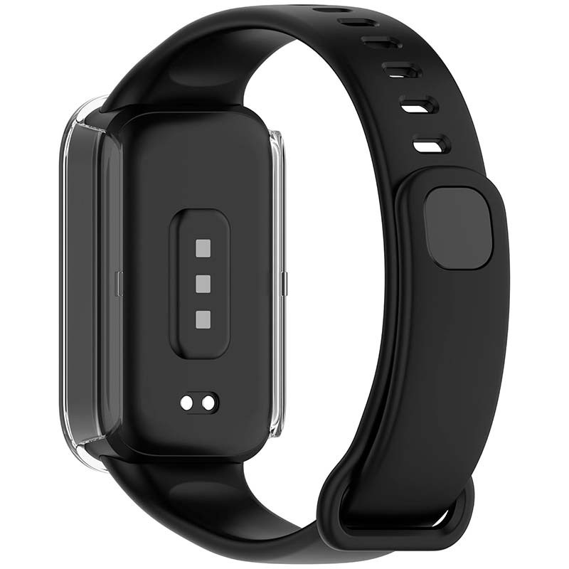 Funda PC + Cristal Templado Xiaomi Smart Band 9 Active / Redmi Band 3 Transparente - Ítem2