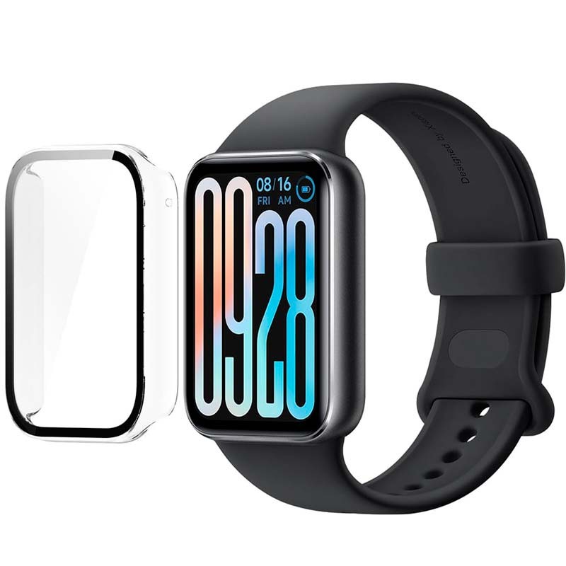 Coque PC + Verre Trempé Xiaomi Smart Band 9 Pro Transparent - Ítem