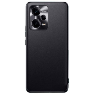 Capa de couro sintético + TPU Xiaomi Redmi Note 12 Pro+ Preto