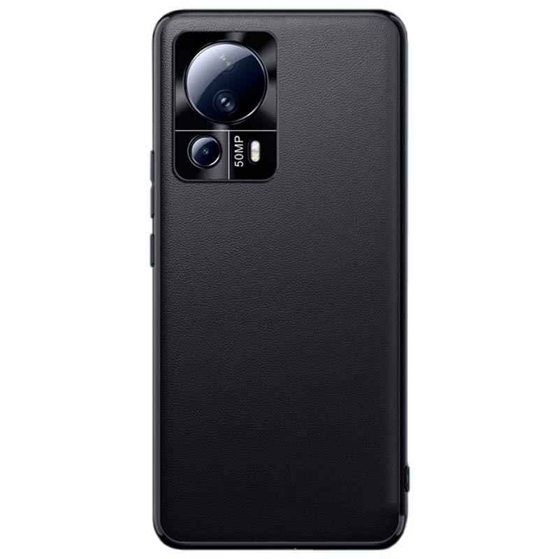 Capa de couro sintético + TPU Xiaomi 13 Lite Preto - Item