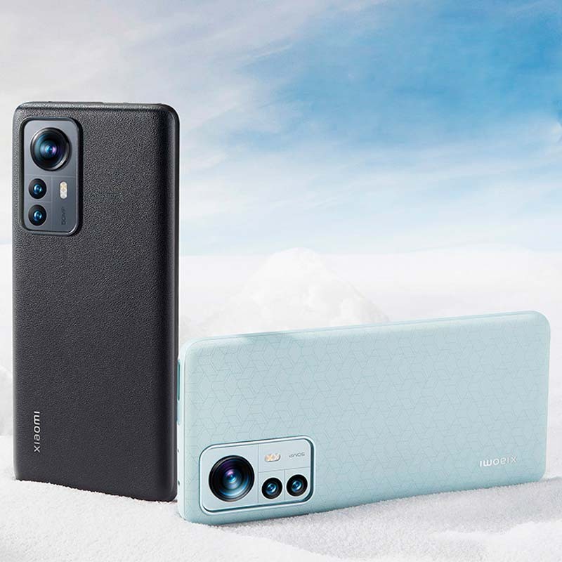 Funda de polipiel Xiaomi 12 Pro Original Negro - Ítem1