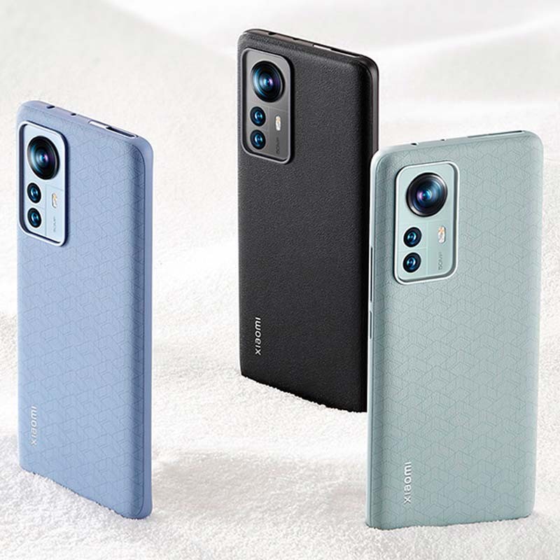 Funda de polipiel Xiaomi 12 Pro Original Negro - Ítem2