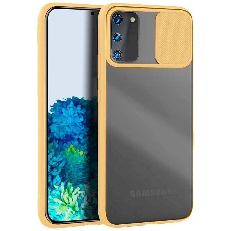 Funda Gel Tacto Silicona Amarilla Samsung Galaxy S21 FE