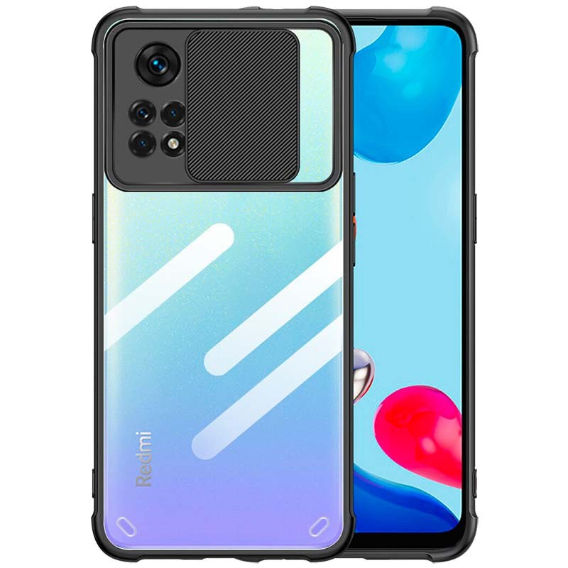Funda negra PrettyCam para Xiaomi Redmi Note 11 Pro / Note 11 Pro 5G
