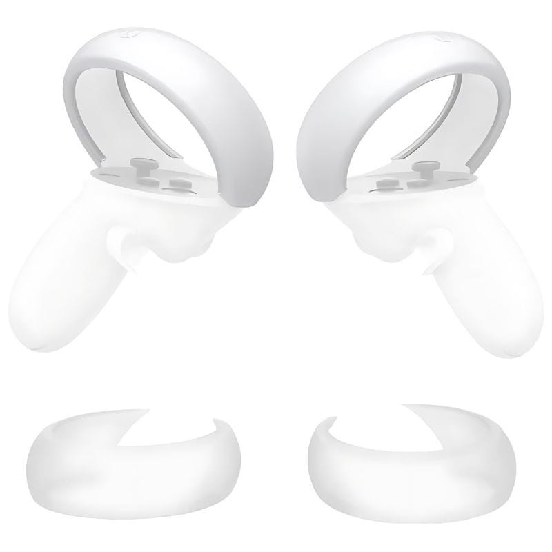 Protecteur de contrôle Kiwi Design Q26-2.1 pour Meta Quest 2 Blanc - Ítem