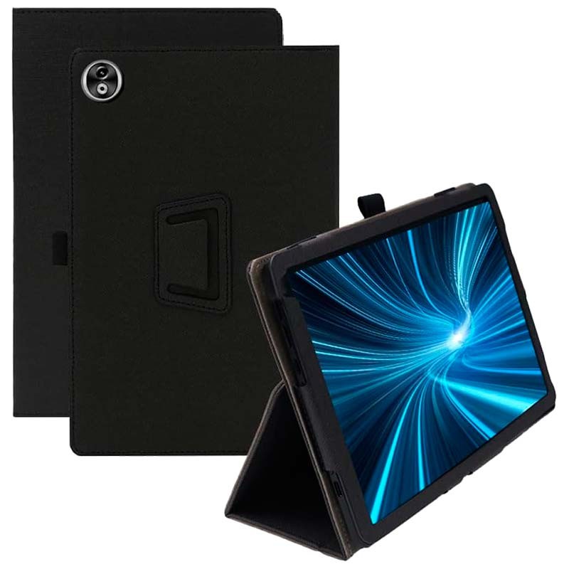Capa Inteligente de PU Doogee T20 Ultra com Suporte Preto - Item
