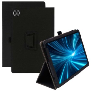 Funda Inteligente de PU Doogee T20 Ultra con Soporte Negro